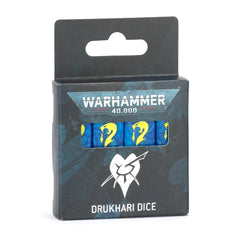 Games Workshop Warhammer 40K Drukhari Warhammer 40000 Dice Hobby Product Gw-2025-45-05