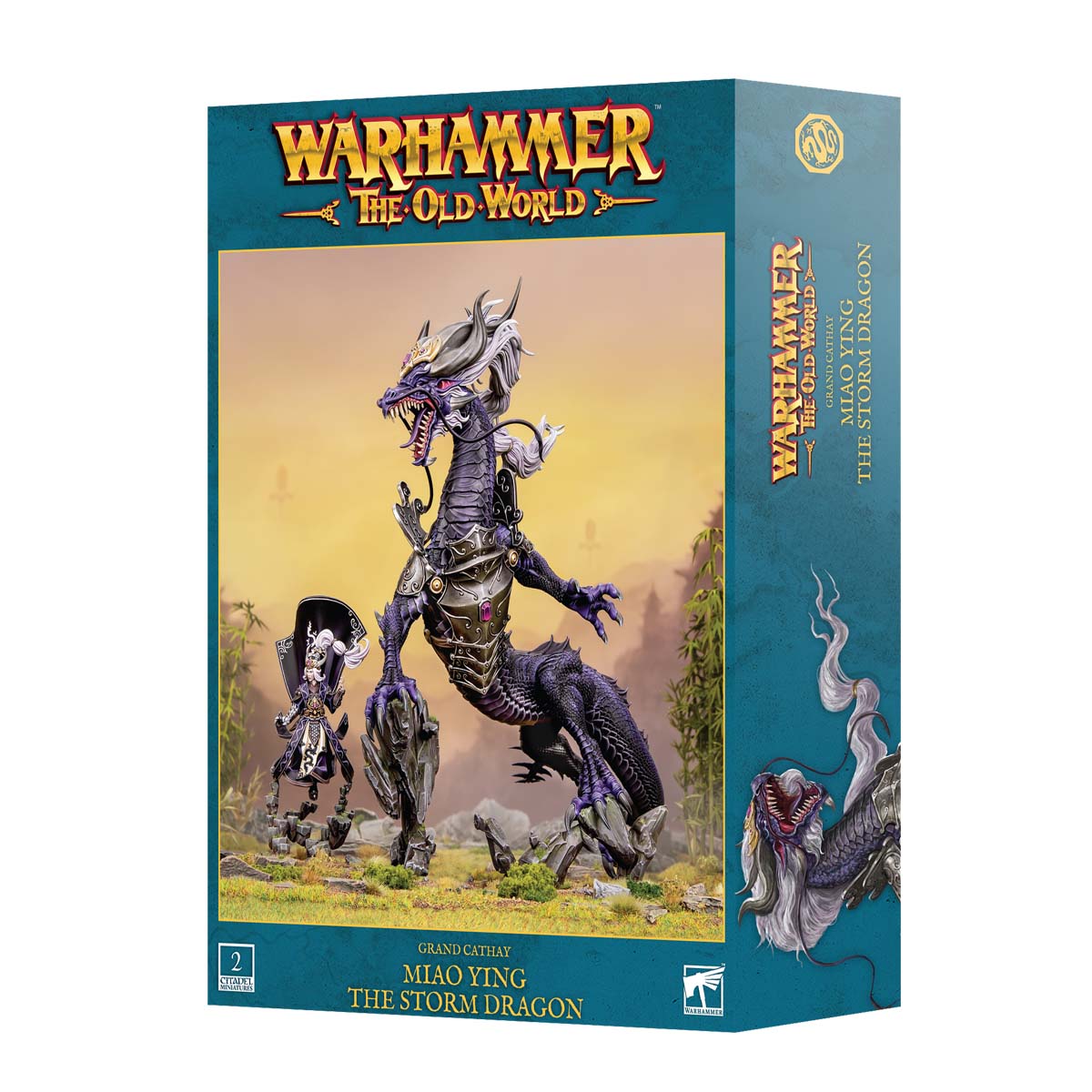 Games Workshop Warhammer The Old World Grand Cathay Miao Ying The Storm Dragon Plastic Box 06-210