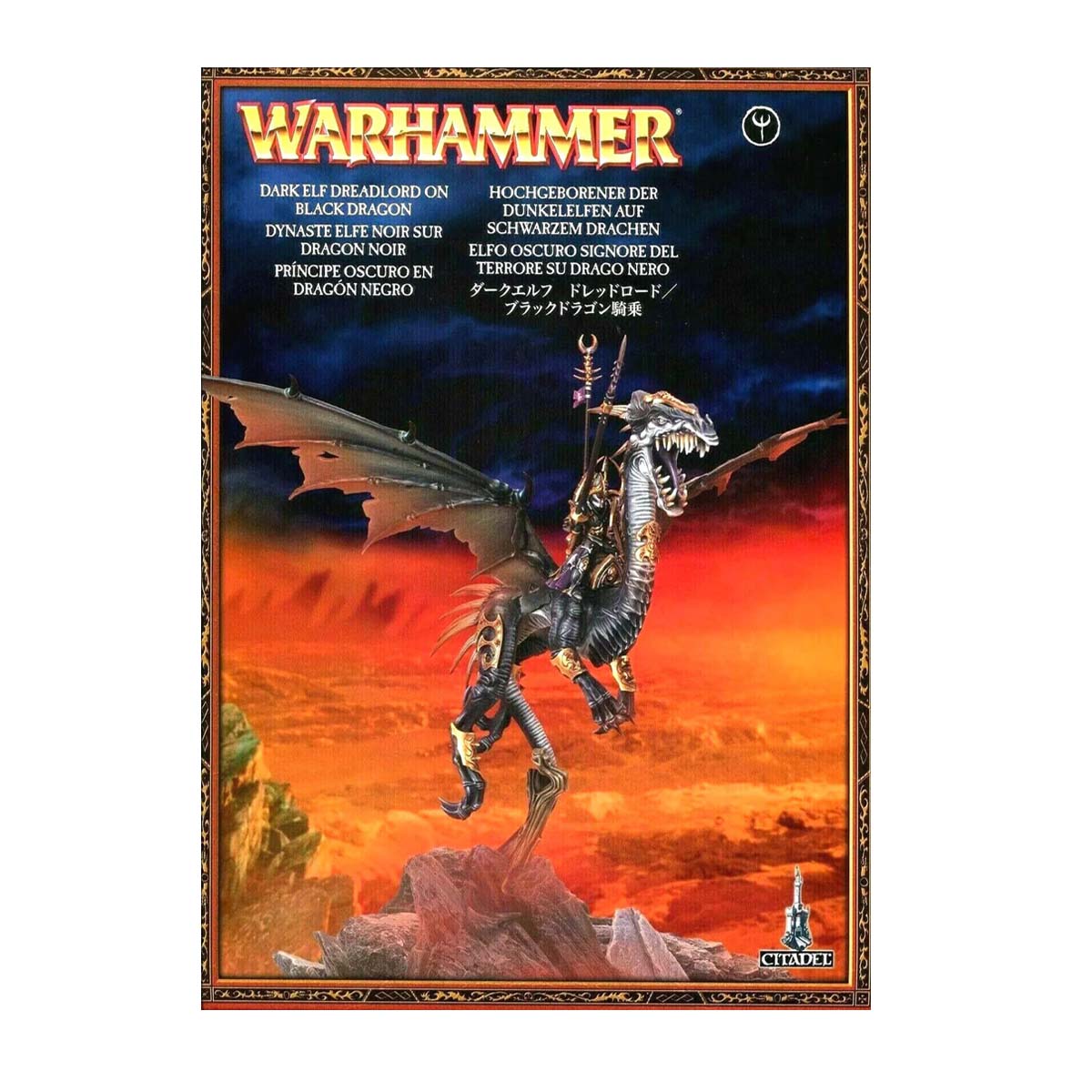 Games Workshop Warhammer Age of Sigmar Dreadlord can be used as Sorceress on Black Dragon Web Exclusive