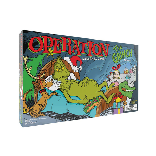 The OP USAopoly The Grinch Premium Dice Strategy Board Game USA-AC154-779