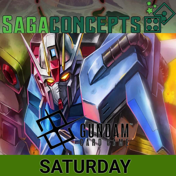 07/27/2026 Mon Gundam Card Game - Tournament Arc - 16 Seats - Monday at 7 pm Tournament