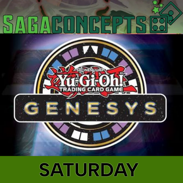 07/18/2026 Sat Yugioh TCG - Saturday Genesys Format at 6 pm