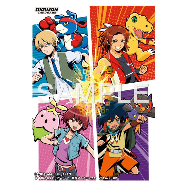 Digimon TCG: Official Sleeves (2026) Set 3 Data Squad BJP9058320-DataSquad