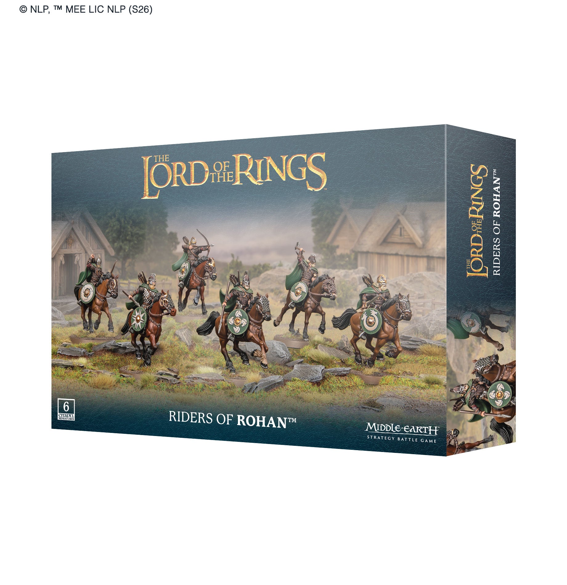 Games Workshop Middle Earth Lord Of The Rings Strategy Battle Game Riders Of Rohan 30-104