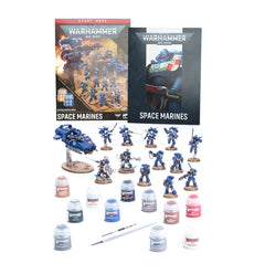 Games Workshop Warhammer 40K Space Marines Getting Started With Space Marines Paint Set 60-52