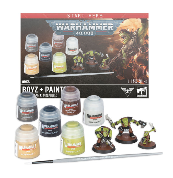 Games Workshop Warhammer 40K Orks Paint Set 60-05