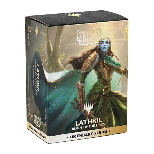 Dragon Shield Sleeves Dual Matte Art Legendary Series Typal Commanders Lathril Blade Of The Elves (100Ct) ATMDSH16538