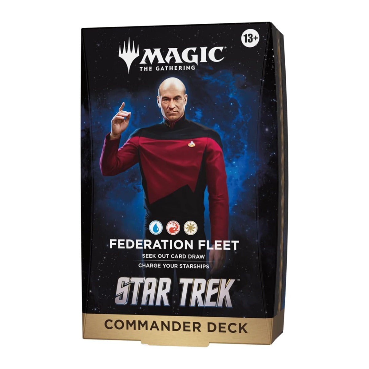 Magic the Gathering CCG Universes Beyond Star Trek Federation Fleet Commander Deck