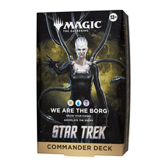 Magic the Gathering CCG Universes Beyond Star Trek We are the Borg Commander Deck
