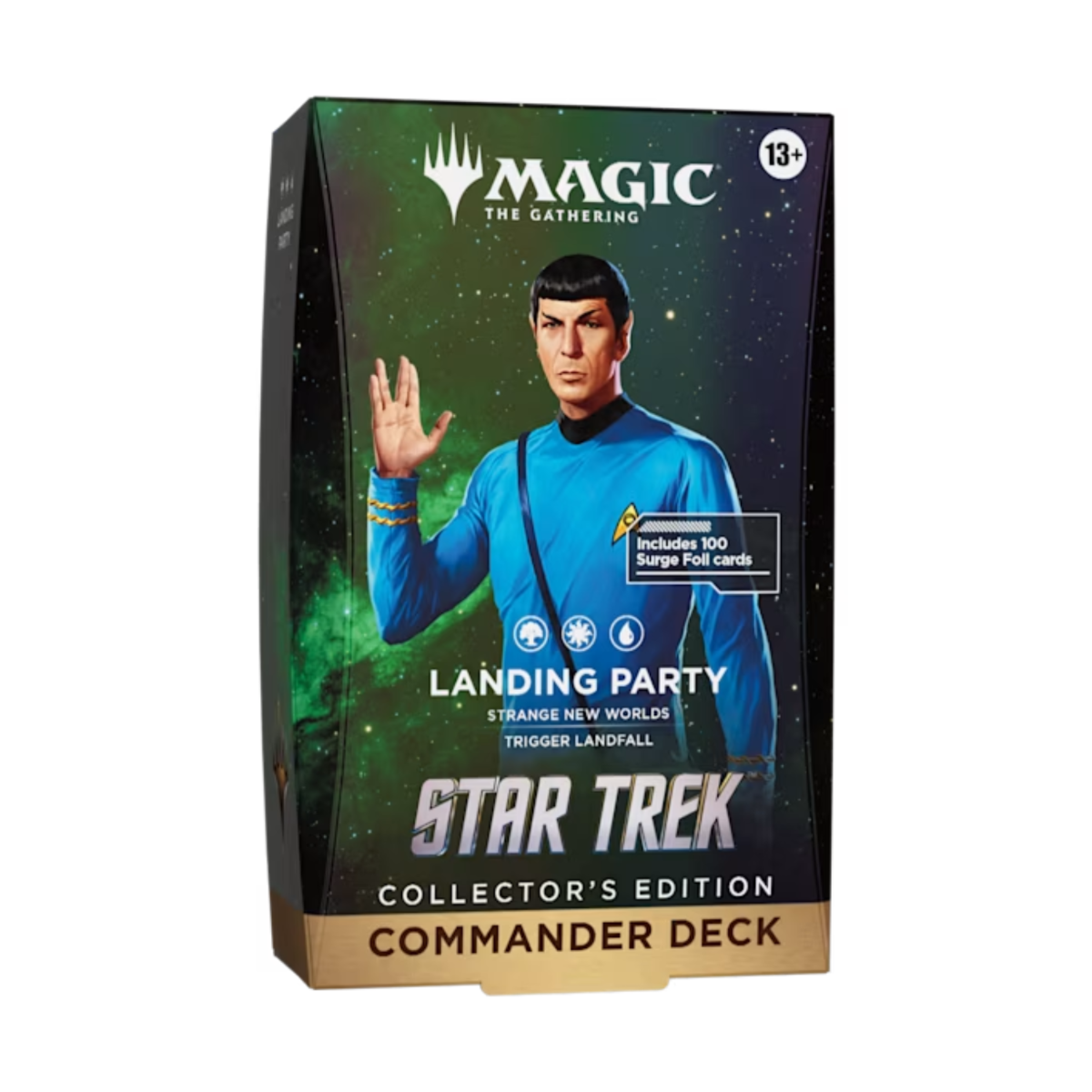 Magic the Gathering CCG Universes Beyond Star Trek Landing Party Commander Decks Collector's Edition