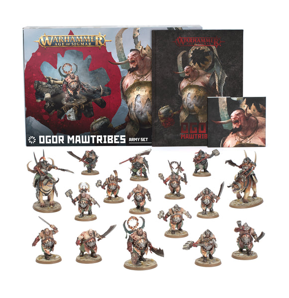 Games Workshop Warhammer Age Of Sigmar Ogor Mawtribes Army Set
