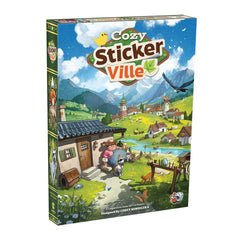 Cozy Stickerville Unexpected Games Strategy Board Game