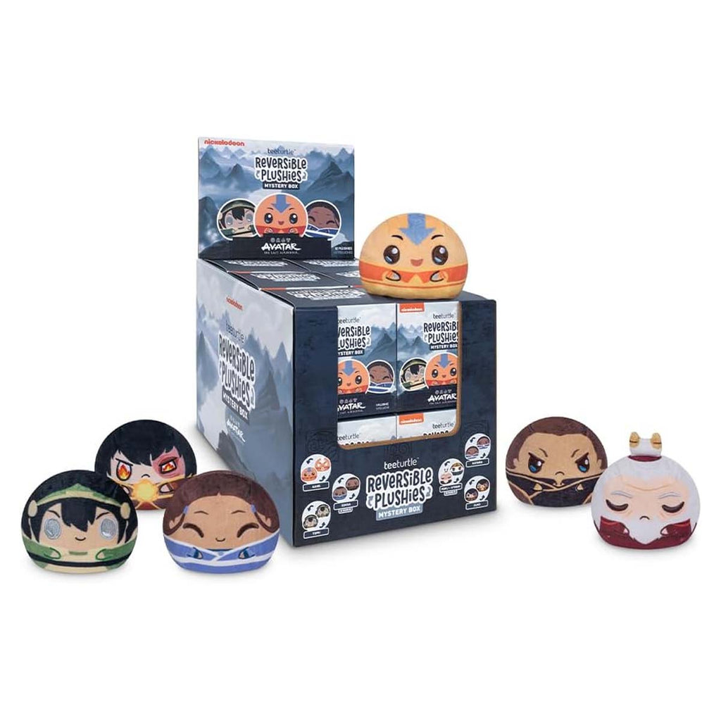 TeeTurtle Plushiverse Blind Box Avatar Reversible Plushies 3In 12Ct Pdq