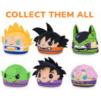 TeeTurtle Plushiverse Blind Box Dragon Ball Z Reversible Plushies 3In 12Ct Pdq