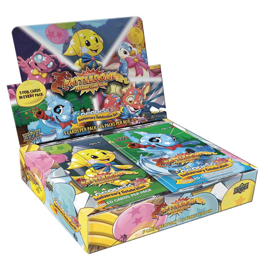 Neopets Battledome TCG Twenty-Fifth Anniversary Booster Box (24Ct)
