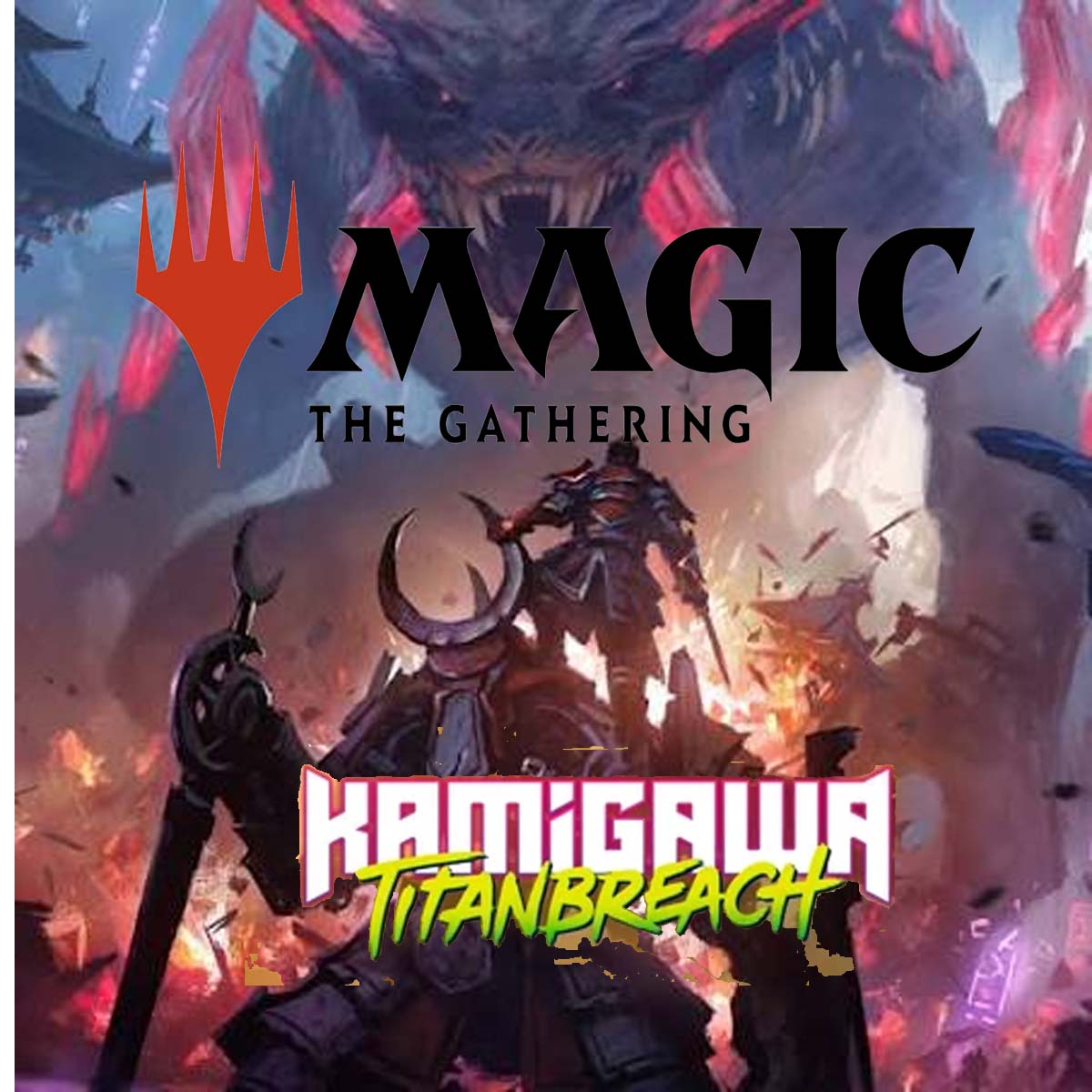 Magic the Gathering CCG Kamigawa Titanbreach Bundle