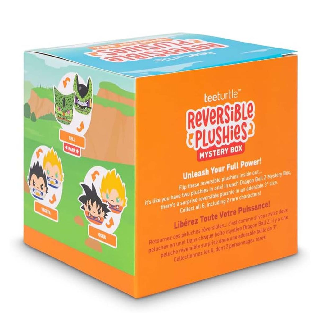 TeeTurtle Plushiverse Blind Box Dragon Ball Z Reversible Plushies 3Inch Single Plush (Random Selection)