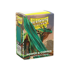 Dragon Shield Sleeves Matte Dual Power And Copper (100Ct)