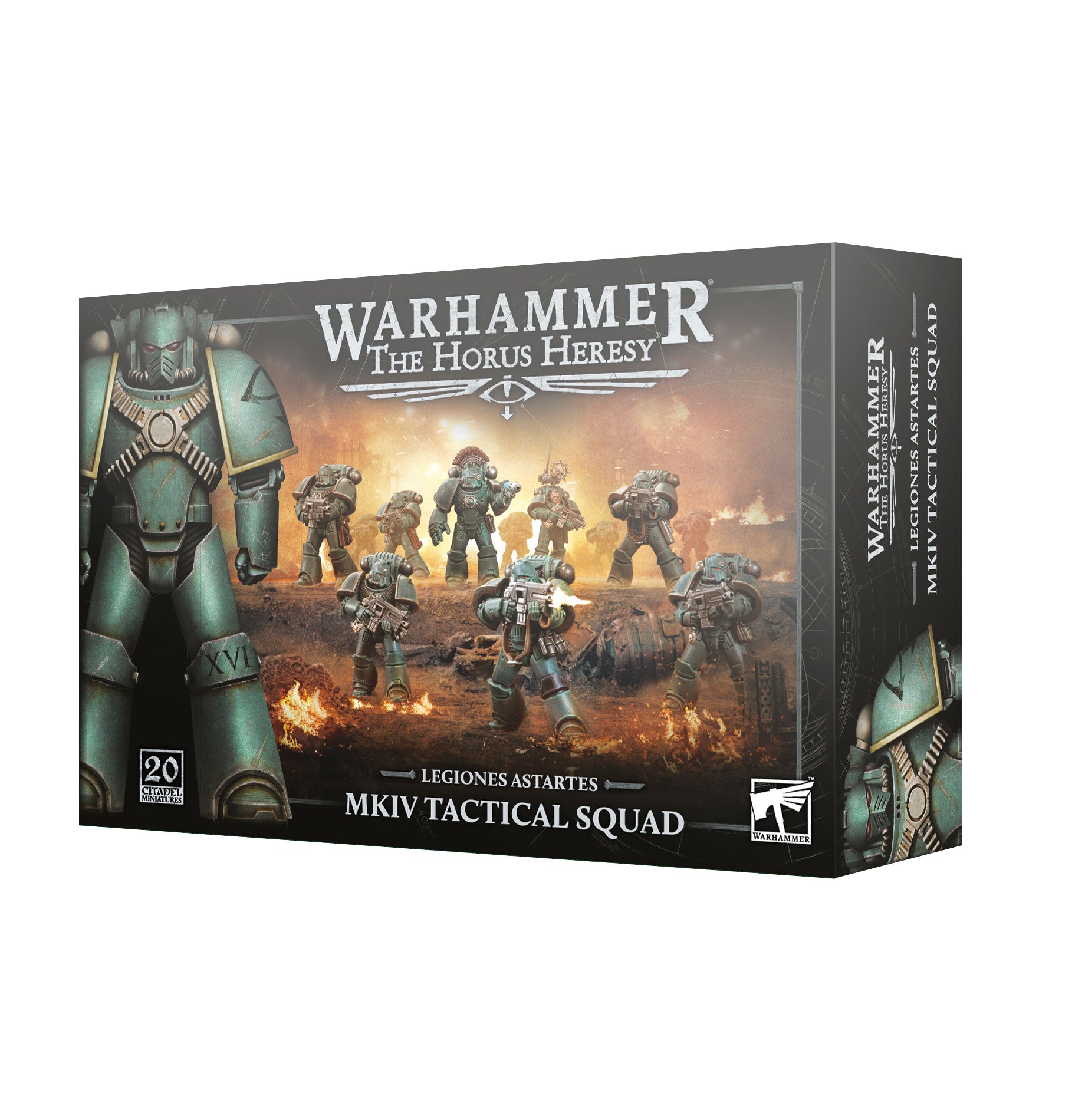 Games Workshop Horus Heresy Warhammer 40K Legiones Astartes Mkiv Tactical Squad 31-172