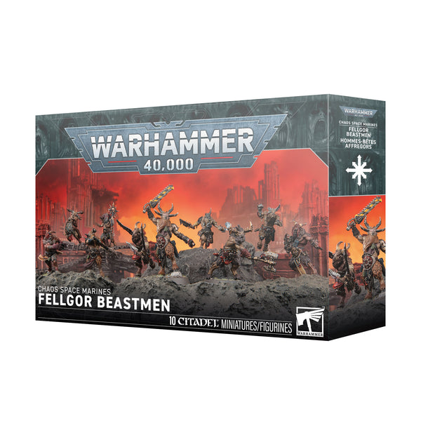 Games Workshop Warhammer 40K Chaos Space Marines Fellgor Beastmen GW-2026-43-67