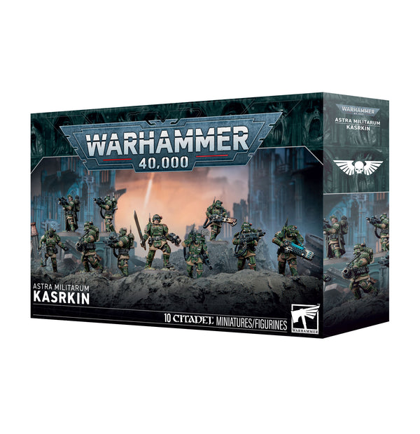 Games Workshop Warhammer 40K Astra Militarum Kasrkin GW-2026-47-04