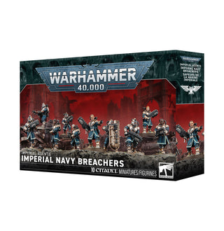 Games Workshop Warhammer 40K Imperial Agents Imperial Navy Breachers 68-30