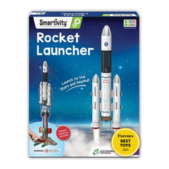 Smartivity Rocket Launcher STEM Kit Build Your Own Rocket & Launcher Ages 6–12 SMRT1279