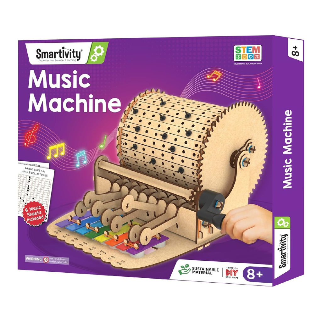 Smartivity DIY Music Machine Programmable Music Box STEM Kit Ages 8+ SMRT1032