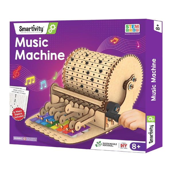 Smartivity DIY Music Machine Programmable Music Box STEM Kit Ages 8+ SMRT1032