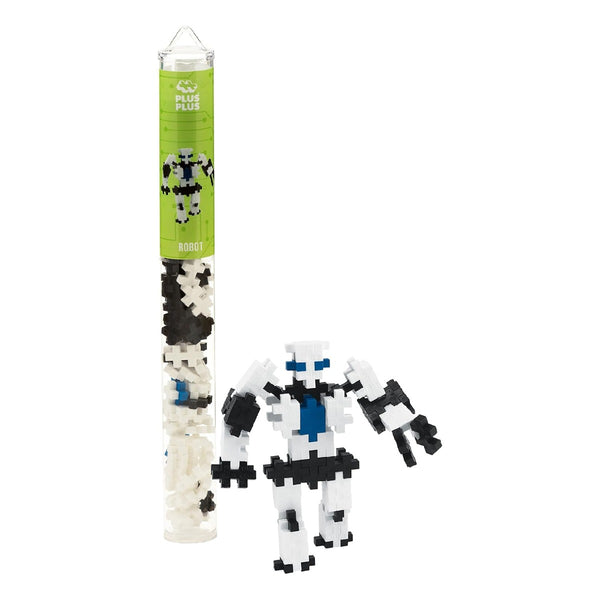 PLUS PLUS Robot Tube 3D Figure  Building Blocks Set PPU4130