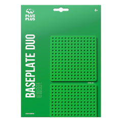 PLUS PLUS Baseplate Duo Green  Base Accessory PPU5011