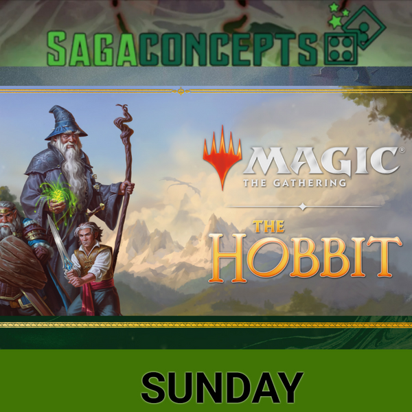 08/09/2026 Sun Magic the Gathering: The Hobbit at 12 pm - Sunday 16 Seats - 4 rounds Tournament Pre-Release
