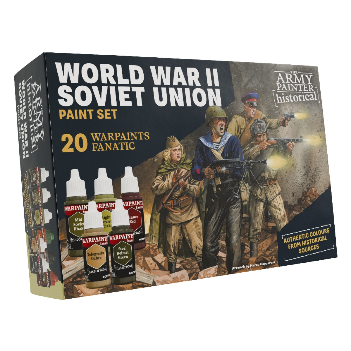 The Army Painter Warpaints Fanatic Historical WWII Soviet Union Paint Set