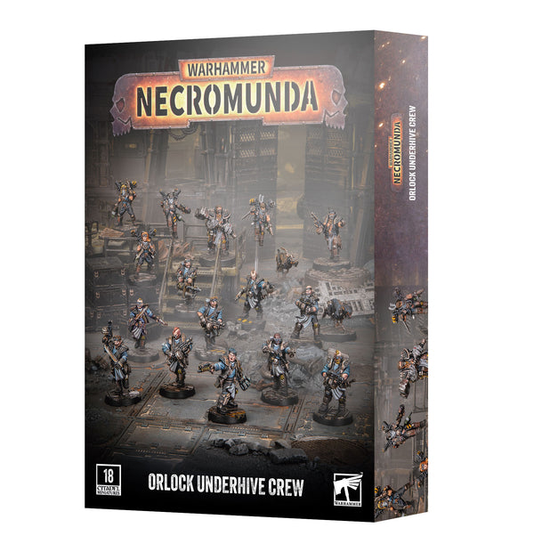 Games Workshop Necromunda Orlock Underhive Crew Plastic Box 301-67