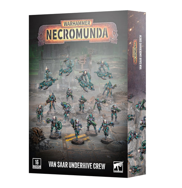 Games Workshop Necromunda Van Saar Underhive Crew Plastic Box 301-68