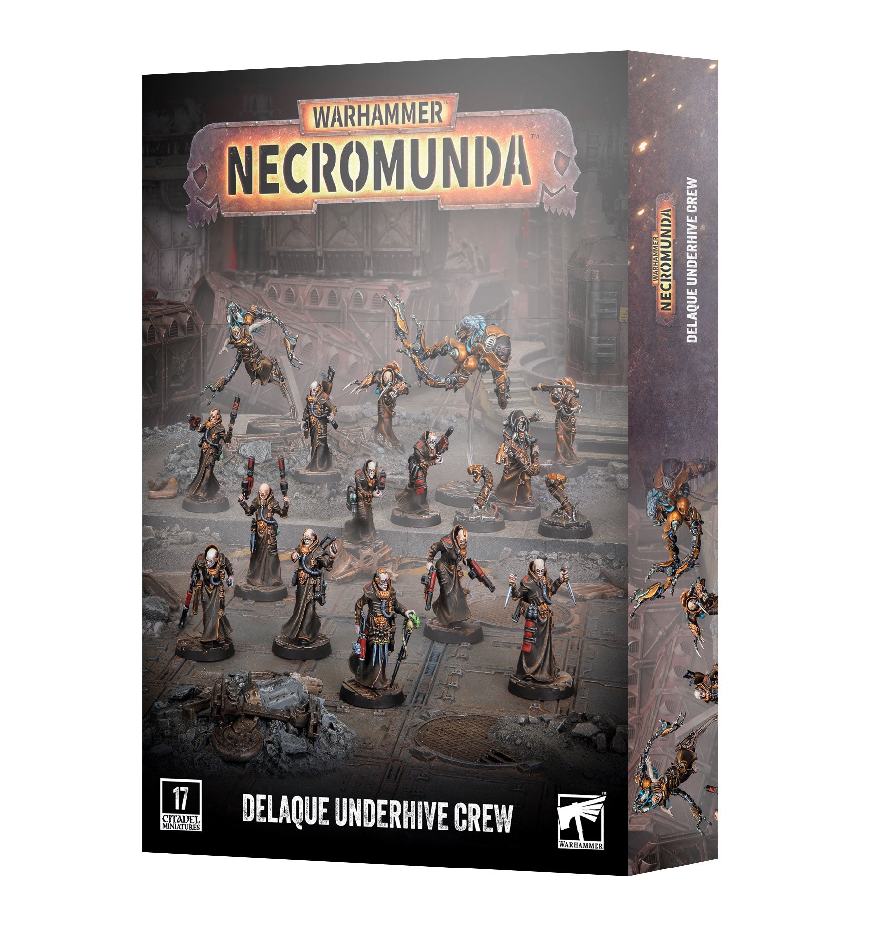 Games Workshop Necromunda Delaque Underhive Crew Plastic Box 301-70