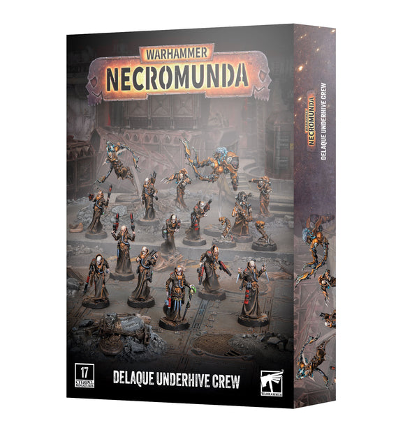 Games Workshop Necromunda Delaque Underhive Crew Plastic Box 301-70