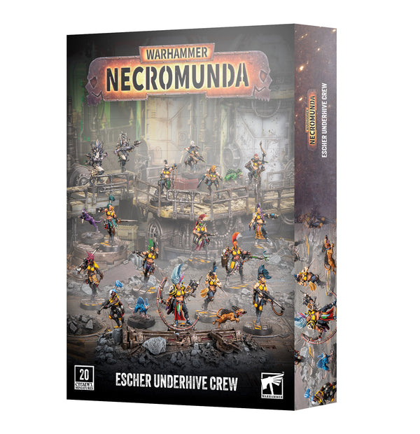 Games Workshop Necromunda Escher Underhive Crew Plastic Box 301-71