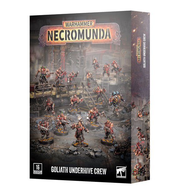 Games Workshop Necromunda Goliath Underhive Crew Plastic Box 301-72