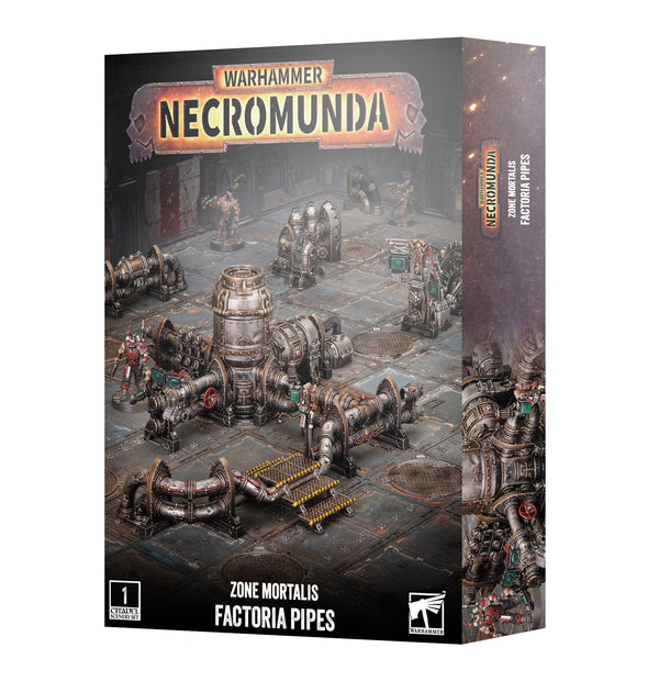 Games Workshop Necromunda Zone Mortalis Factoria Pipes Plastic Box 301-80