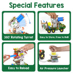 Smartivity DIY Missile Truck Air-Powered Launcher STEM Kit Ages 6+ SMRT1301