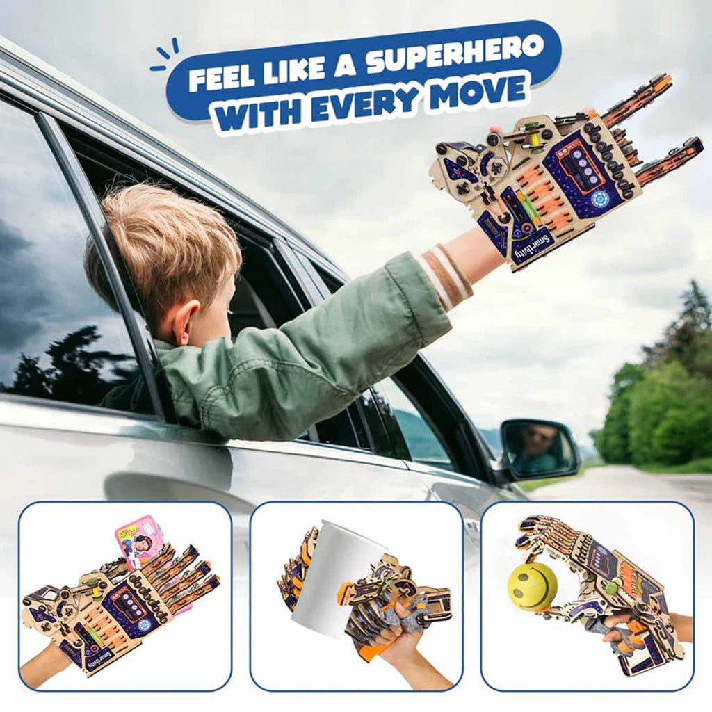 Smartivity DIY Robotic Mechanical Hand STEM Engineering Kit Ages 8+ SMRT1135
