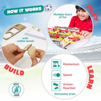 Smartivity DIY Foosball Table STEM Indoor Soccer Game Ages 6+ SMRT1182