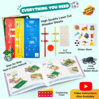 Smartivity DIY Foosball Table STEM Indoor Soccer Game Ages 6+ SMRT1182