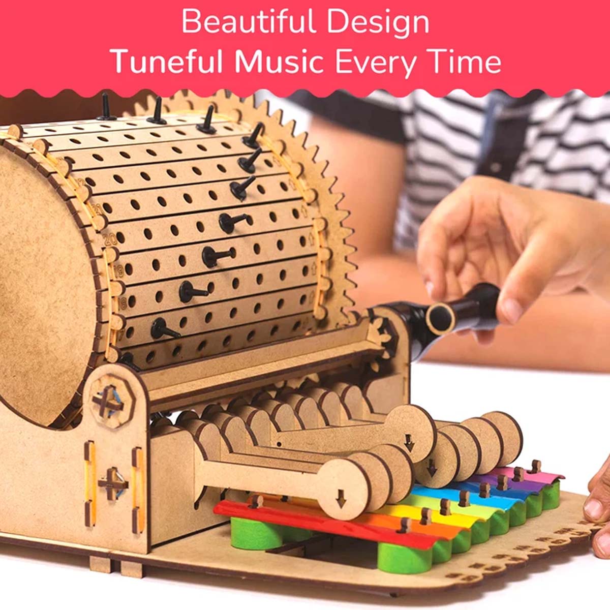 Smartivity DIY Music Machine Programmable Music Box STEM Kit Ages 8+ SMRT1032
