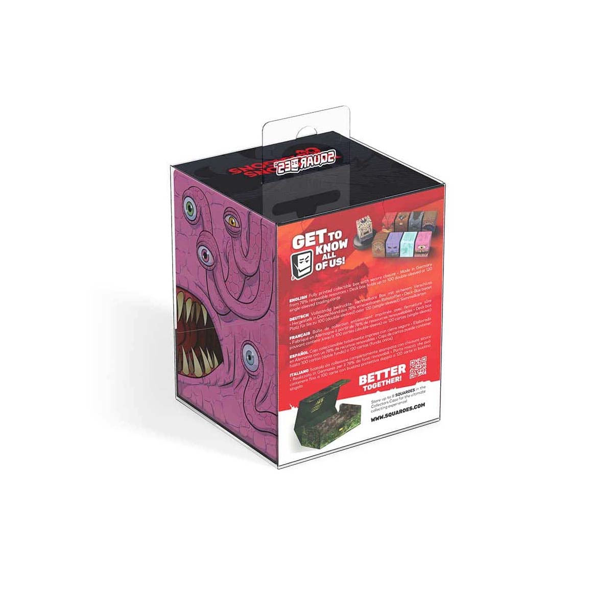 Ultimate Guard Squaroes Boulder 100 Dungeons And Dragons (Wave 1) Beholder (DND001)