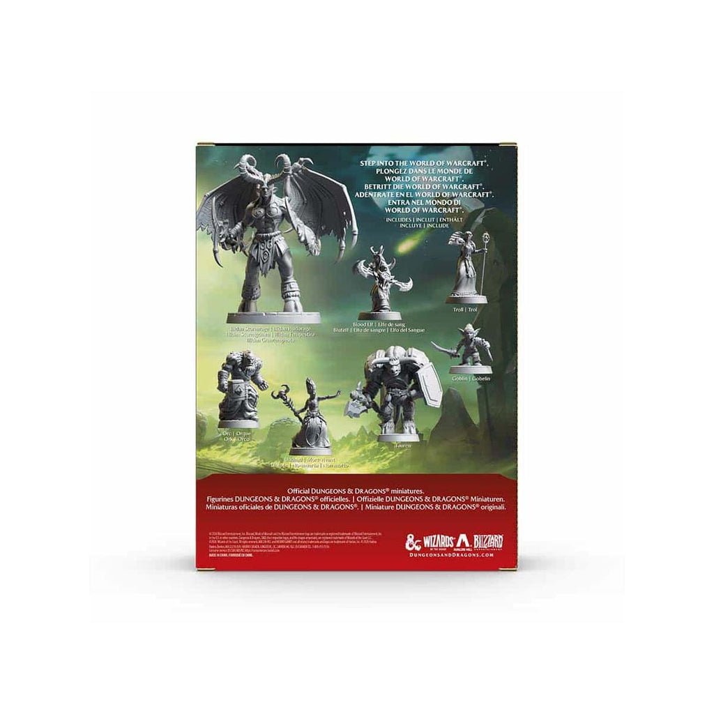 Dungeons And Dragons World Of Warcraft Horde Miniatures Pack