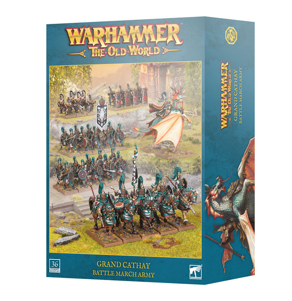Games Workshop The Old World Grand Cathay Battle March Army Plastic Box 06-217