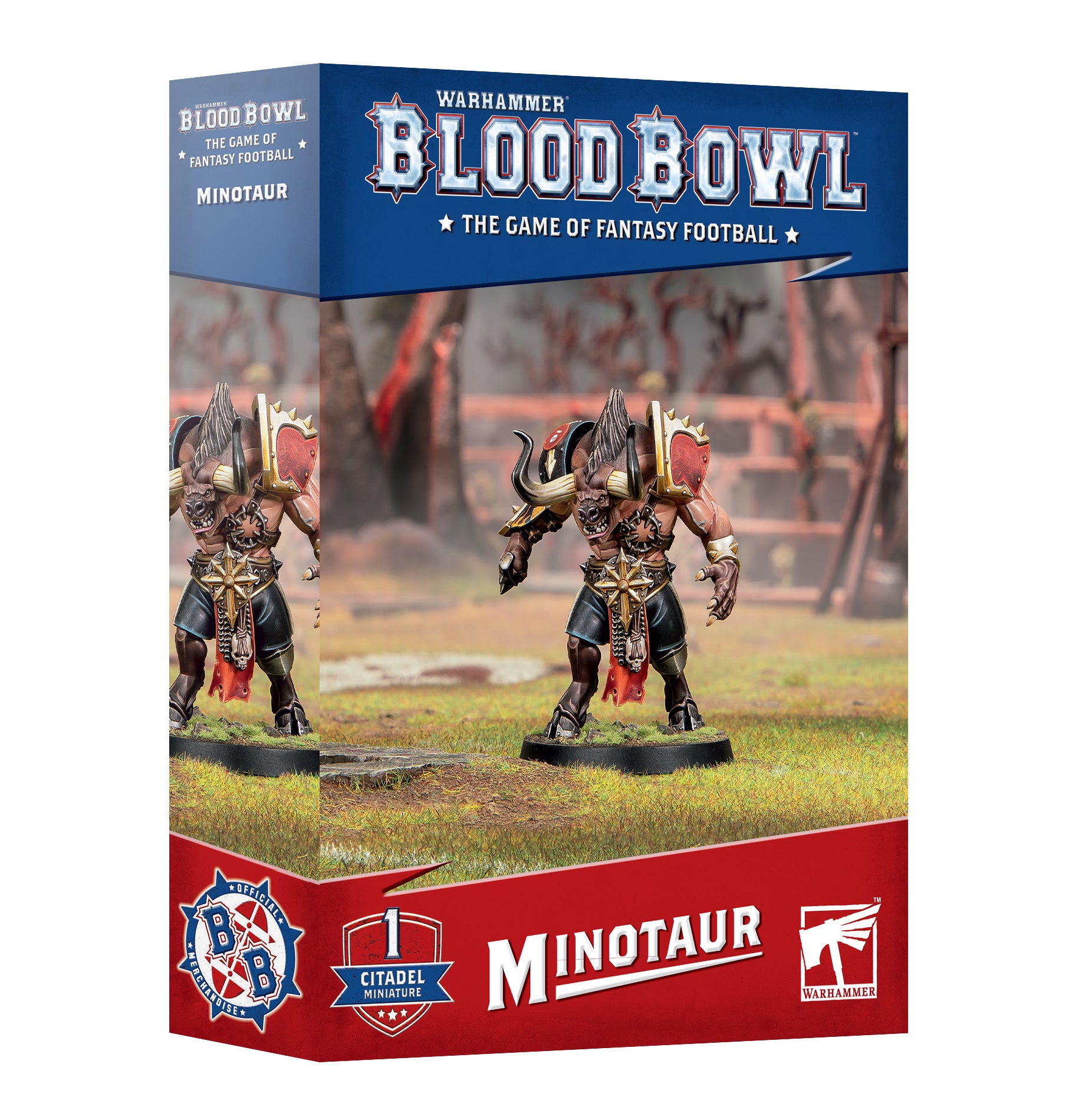 Games Workshop The Blood Bowl Minotaur Plastic Box 202-67