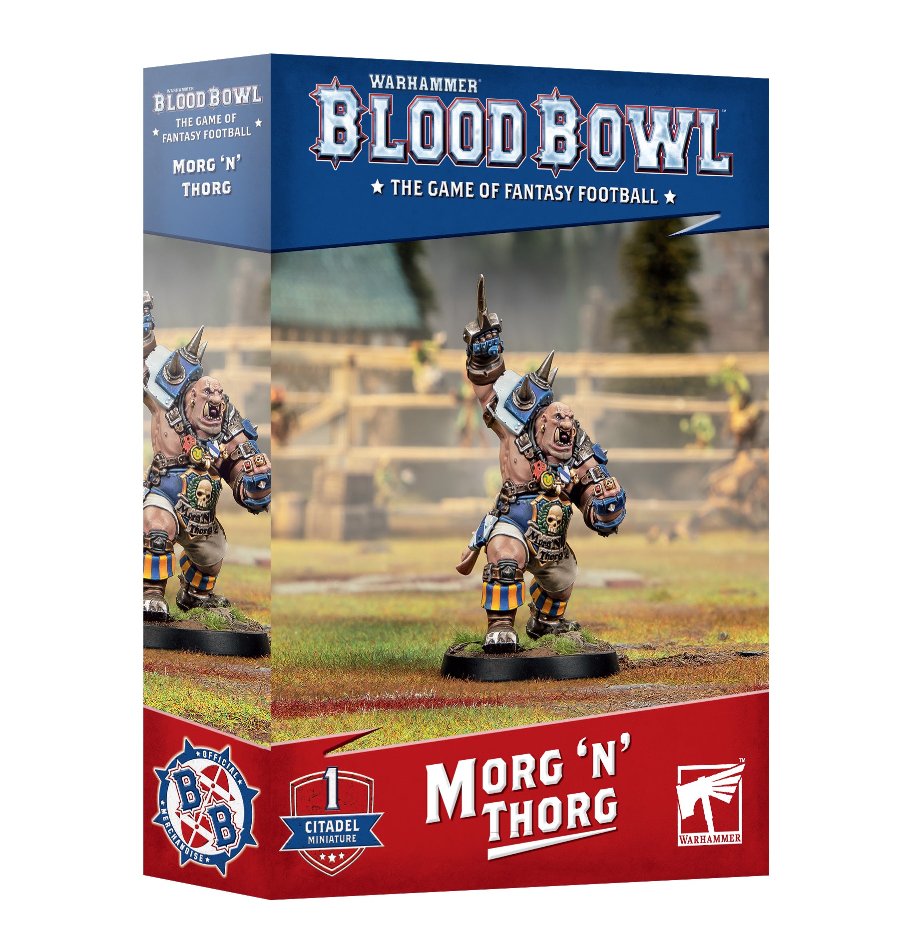 Games Workshop The Blood Bowl Morg 'N' Thorg Plastic Box 202-68